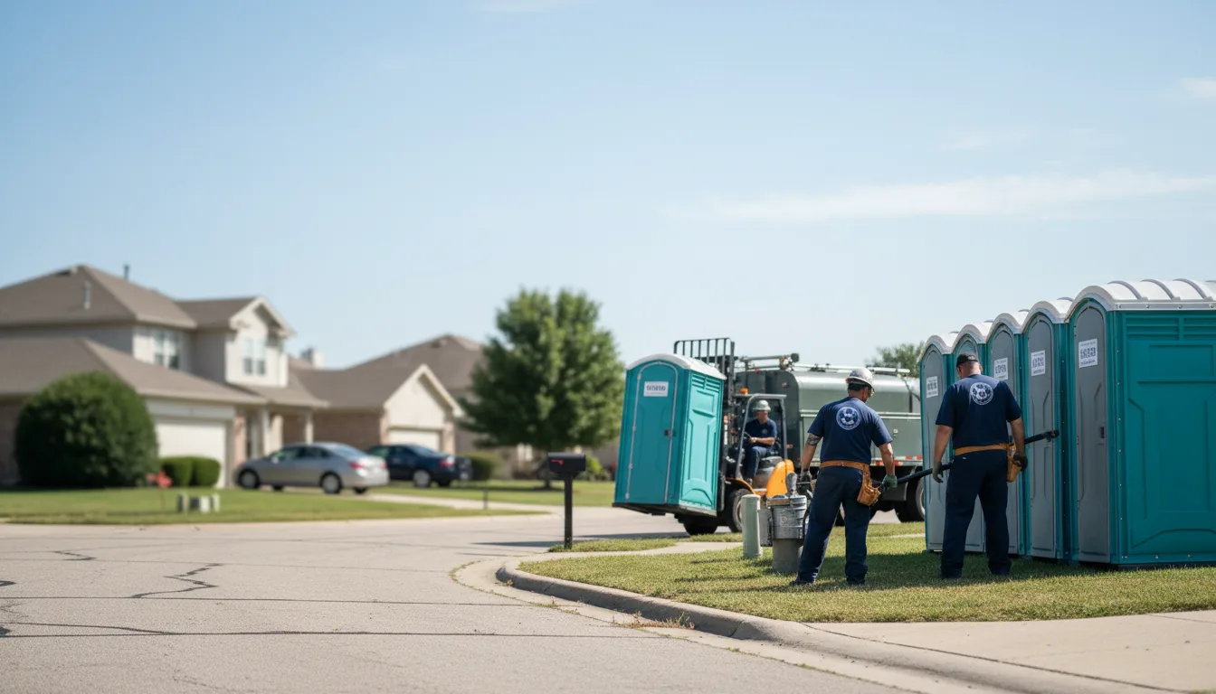 Porta Potty Rental in Leavenworth, KS near me